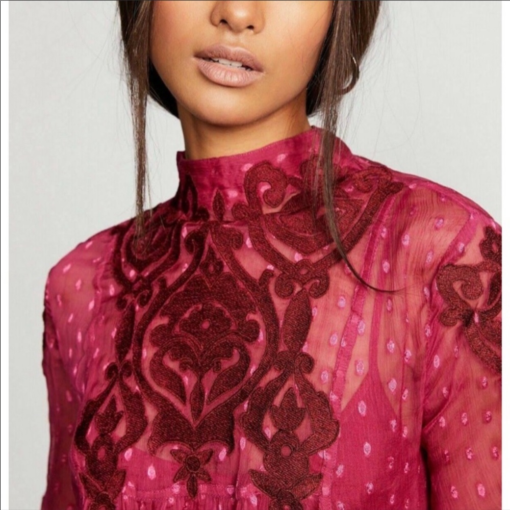 Free People Chiffon Coquette Dress - Picture 5 of 8